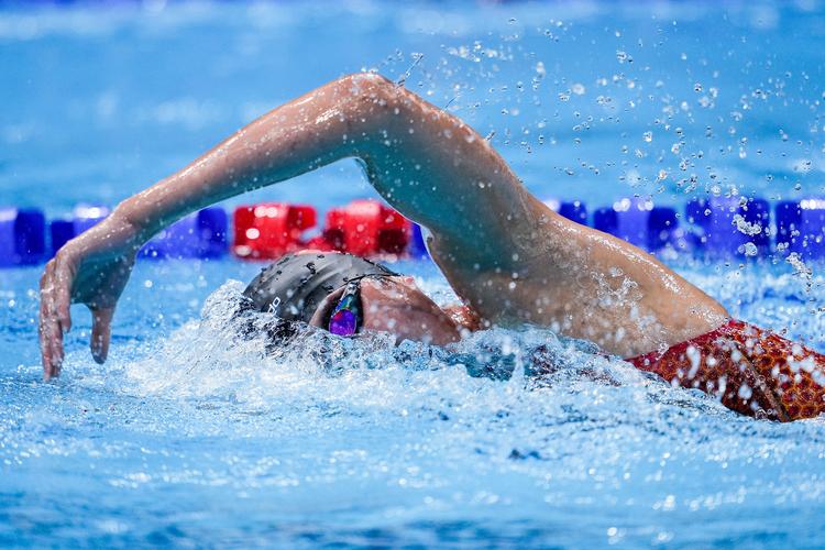王简嘉禾获800米自由泳第五名的相关图片